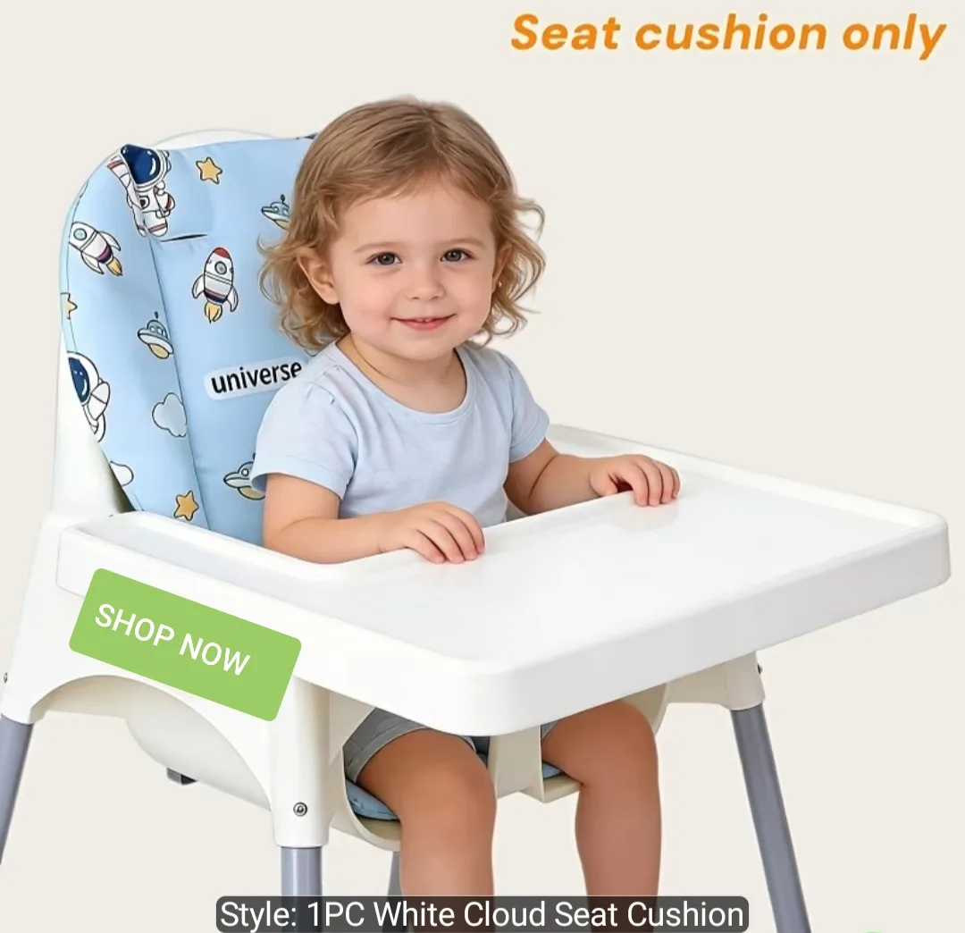 White cloud pattern cushion
